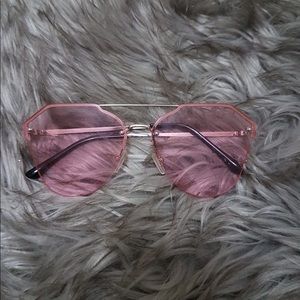 Pink Shade Glasses
